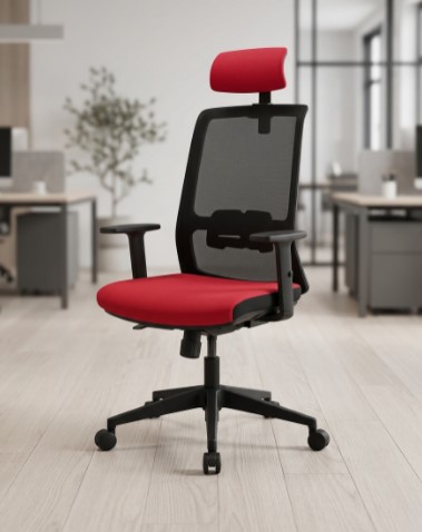 Silla giratoria con cabezal